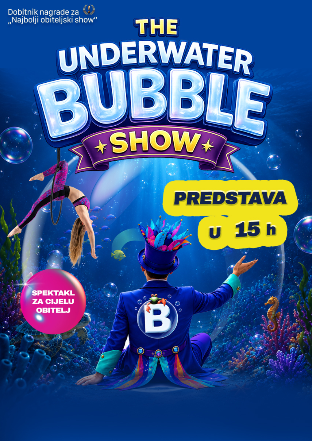 THE UNDERWATER BUBBLE SHOW